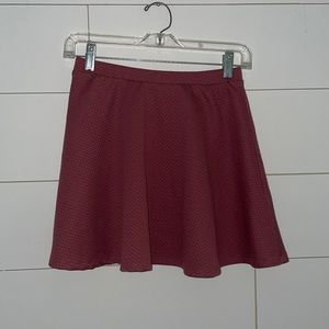 Forever 21 Skater Summer Skirt Pink S #0039